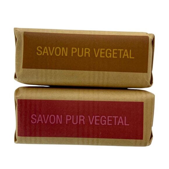 L'Occitane Shea Butter Soap Duo 3.5 Oz Vineyard Rose & Honey Orange Blossom - Picture 2 of 3